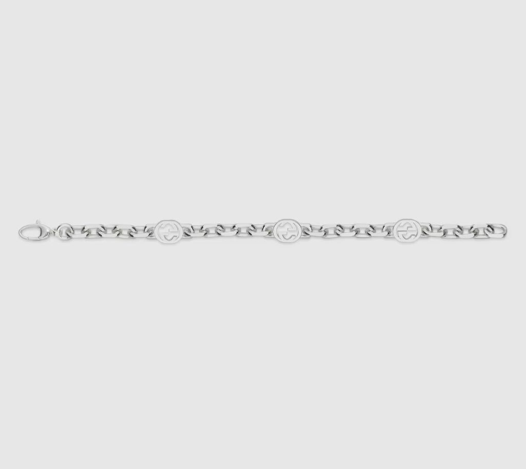 Winniemodo,Winnie modo,Gucci 620798 J8400,Gucci interlocking chain bracelet,Gucci bracelet,Gucci bracelet sale,Gucci chain br