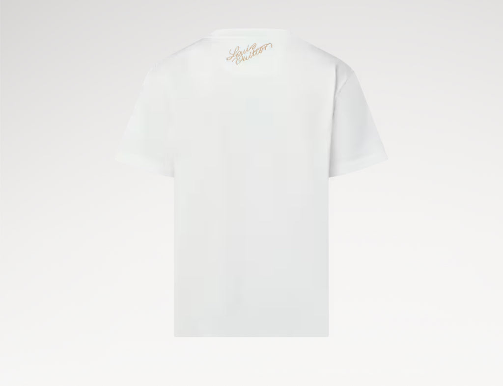 LV 1AGJZN,Louis Vuitton 1AGJZN,LV T-Shirt,Louis Vuitton t-shirt,LV T-Shirt mens,LV T-Shirt white,LV T-Shirt authenticity,LV T