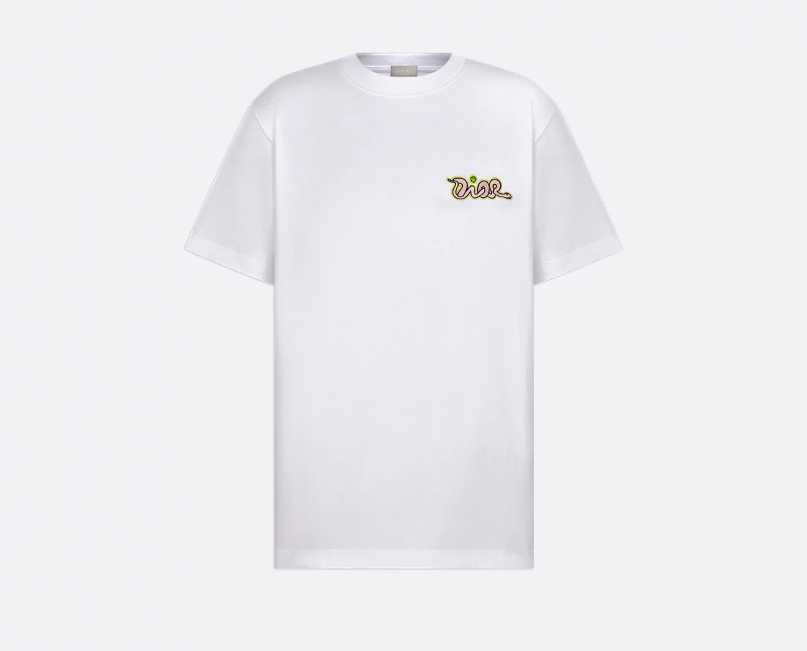 Dior 513J696F0554,Dior x Kaws t-shirt,Dior x Kaws tee,Dior x Kaws mens,Dior x Kaws authentic,Dior x Kaws t-shirt on sale,Dior