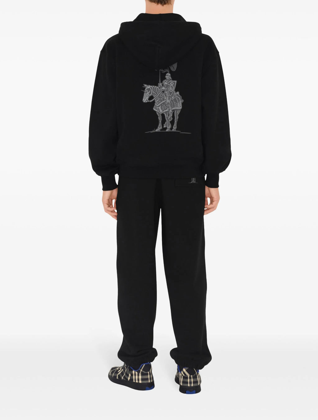 Burberry 8104905,Burberry EKD cotton jacket,Burberry EKD black jacket,Burberry black jacket,Burberry zip up jacket,Burberry b
