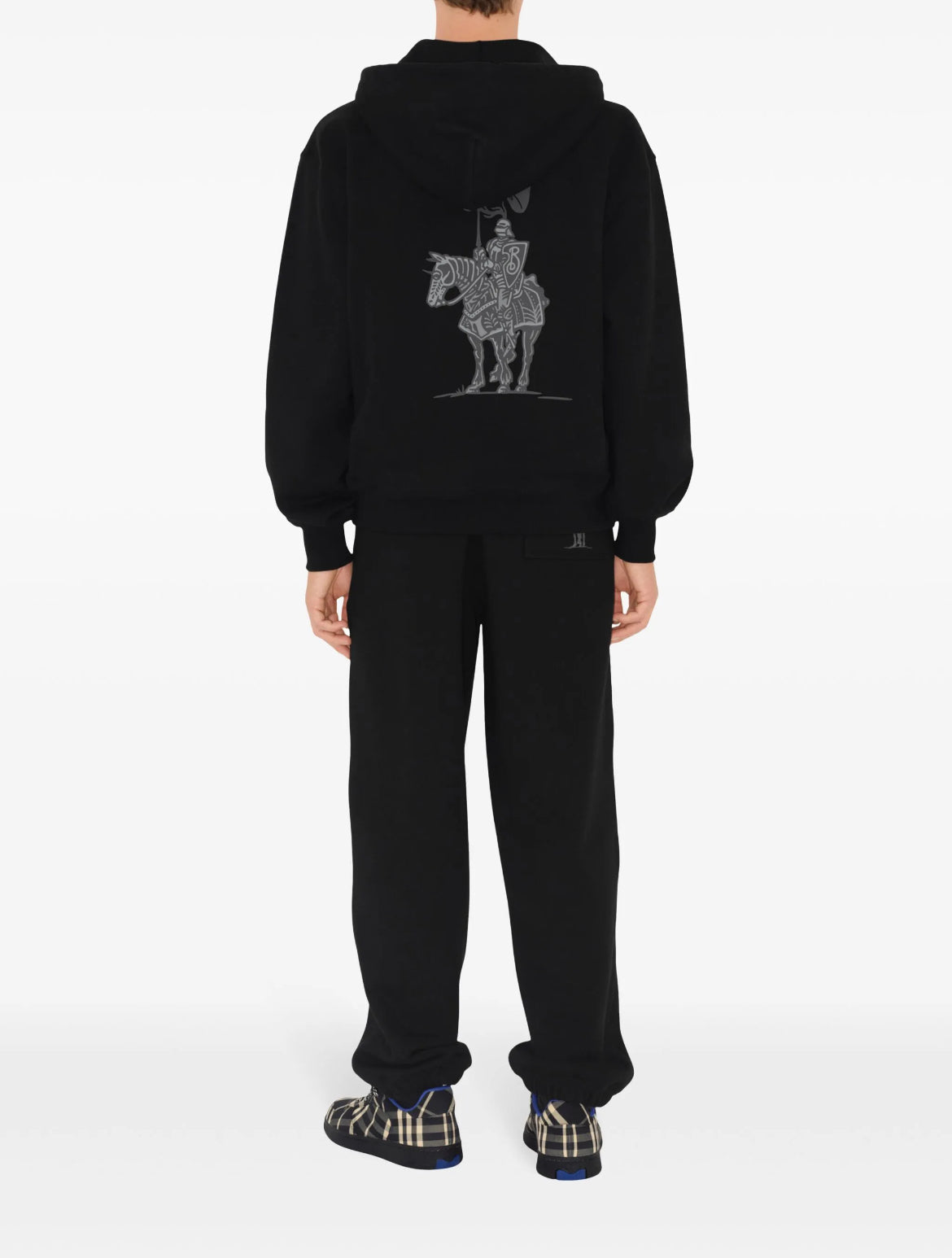 Burberry 8104905,Burberry EKD cotton jacket,Burberry EKD black jacket,Burberry black jacket,Burberry zip up jacket,Burberry b