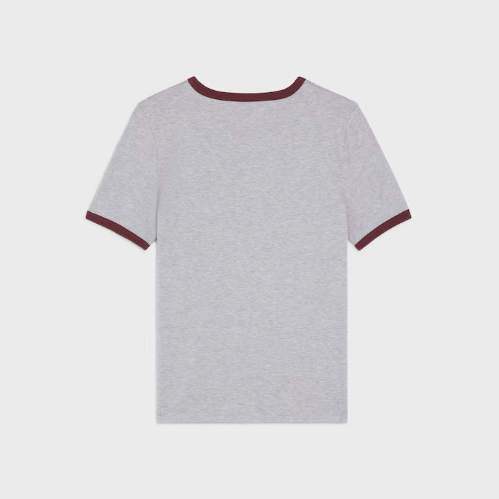 Celine RX0CV507Z.GDL7,Winniemodo,Winnie modo,Celine T-shirt in cotton jersey,Celine t-shirt,Celine tee,Celine t-shirt sale,Ce