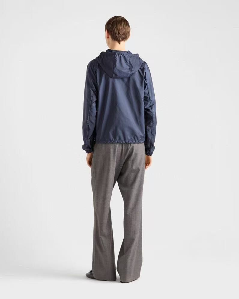 Prada SGC864,Winniemodo,Winnie modo,Prada re-nylon jacket,Prada zip up jacket,Prada zip up jacket sale,Prada jacket blue,Prad