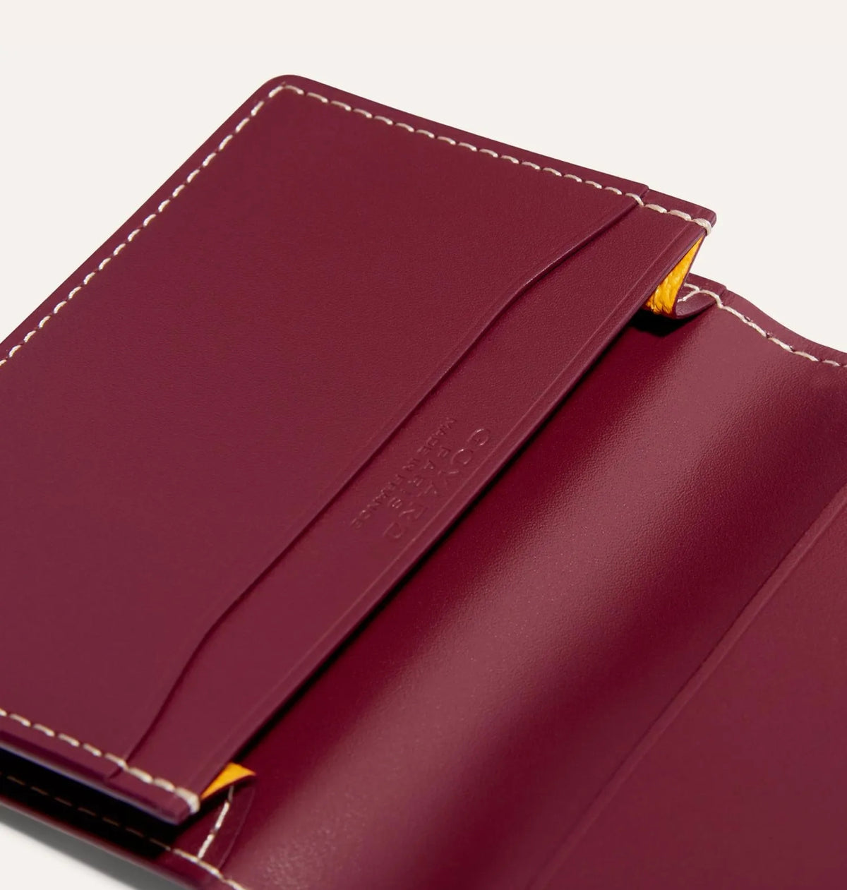 Winniemodo,Winnie modo,Goyard Malesherbes card wallet,Goyard Malesherbes,Goyard Malesherbes card wallet burgundy,Goyard card