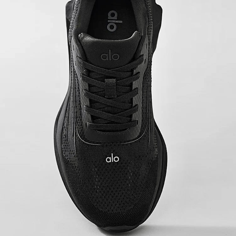 Alo Runner Black,Alo Runner,Alo sneaker black,Alo sneaker,Yoga sneaker,Alo sneaker on sale,Alo yoga sneaker black,Alo womens