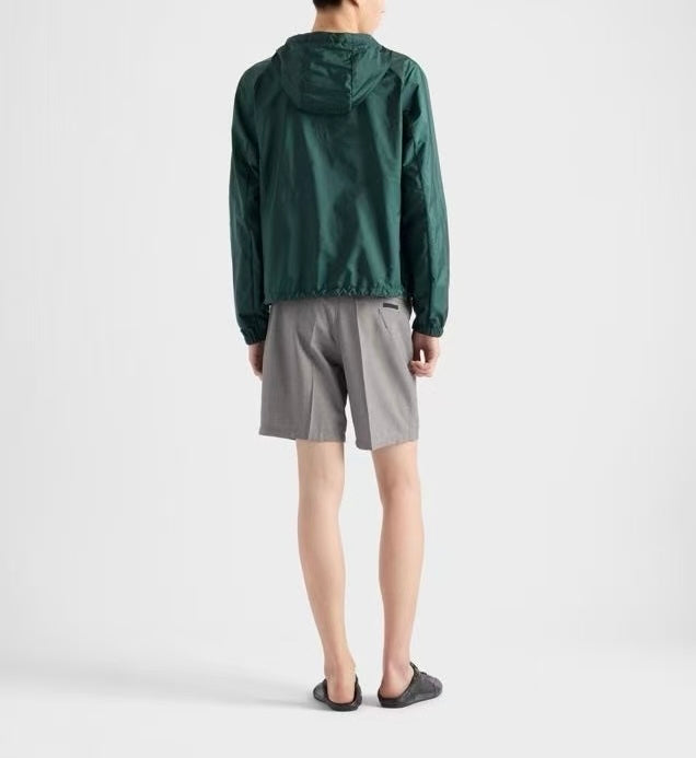 Prada SGC864,Winniemodo,Winnie modo,Prada re-nylon jacket,Prada zip up jacket,Prada zip up jacket sale,Prada jacket green,Pra