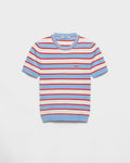Prada P24S2H_17KK_F0A0E_S_OOO,Prada striped crewneck cotton sweater,Prada striped sweater,Prada striped blue sweater,Prada st