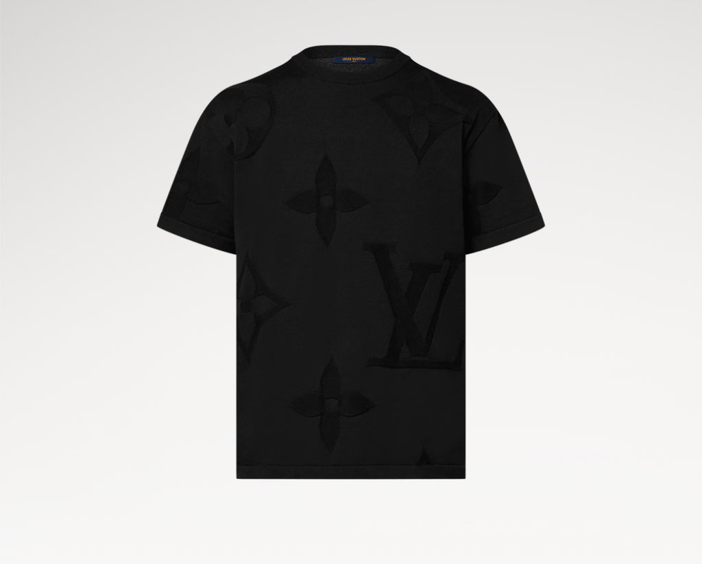 Louis Vuitton 1AFYEW,LV 1AFYEW,Louis Vuitton monogram short sleeved cotton crewneck,LV monogram short sleeved,Louis Vuitton b