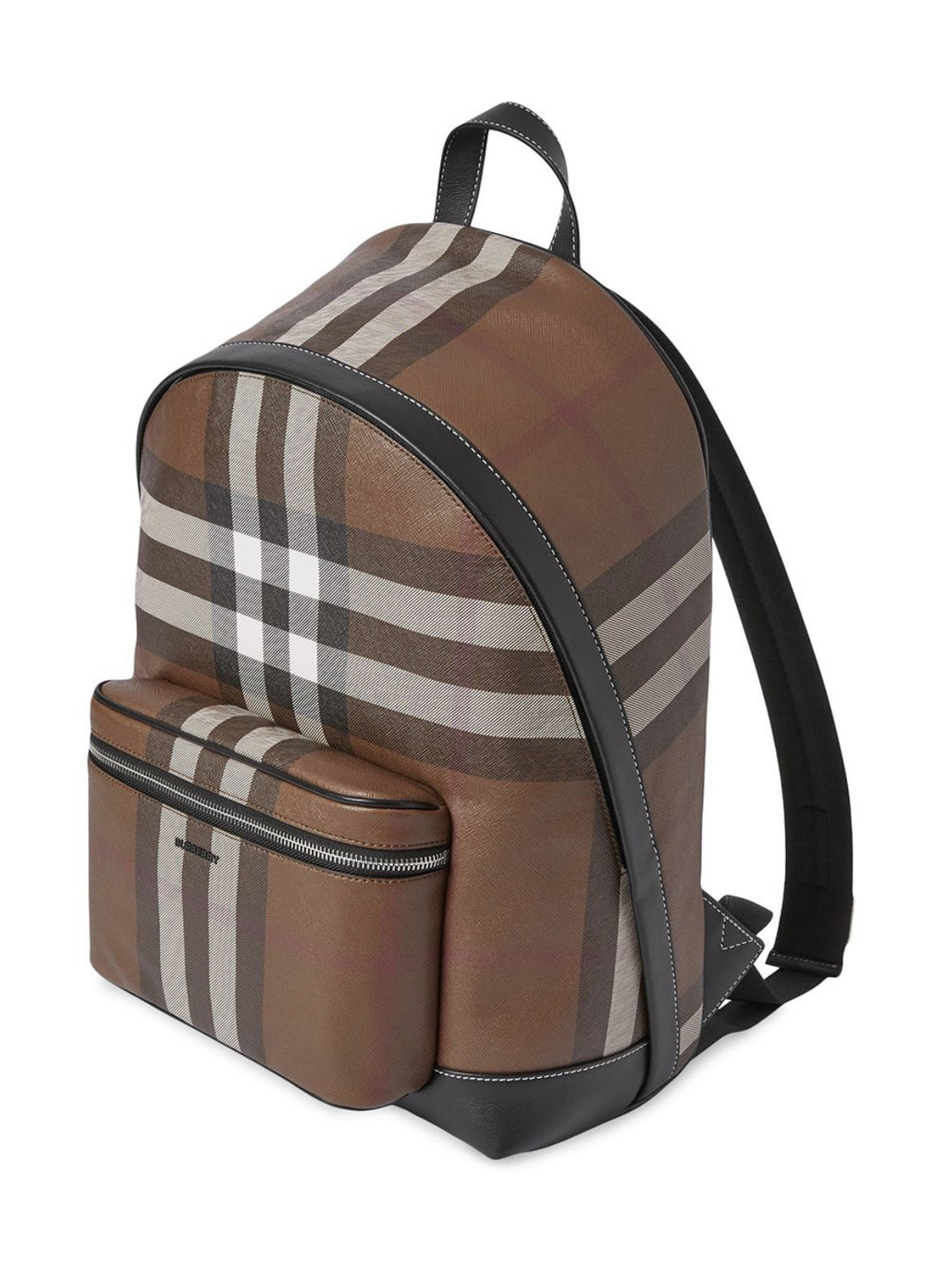 Burberry check pattern backpack