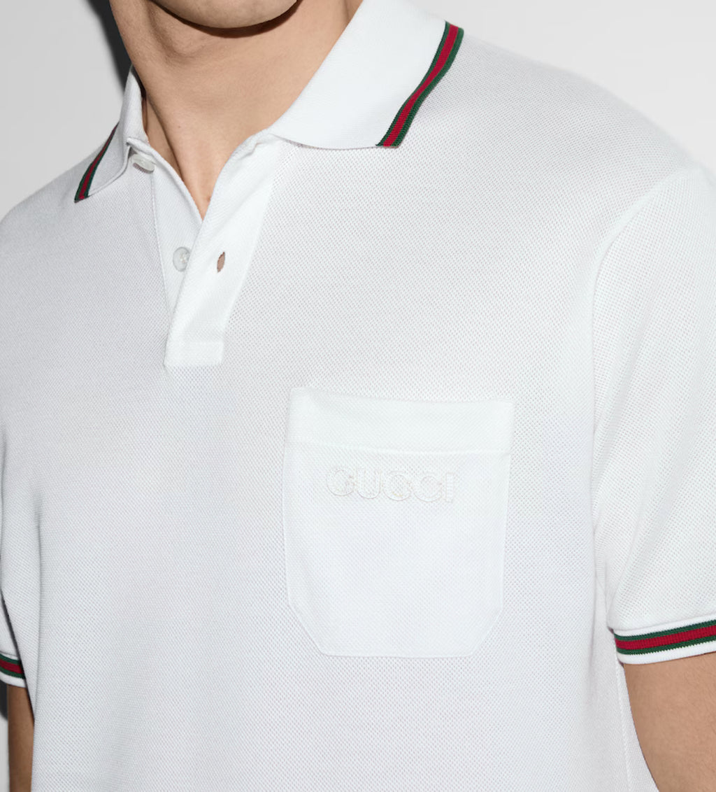 Winniemodo,Winnie modo,Gucci 795174 XJG5C,Gucci cotton polo shirt,Gucci polo shirt,Gucci polo shirt sale,Gucci polo shirt sal