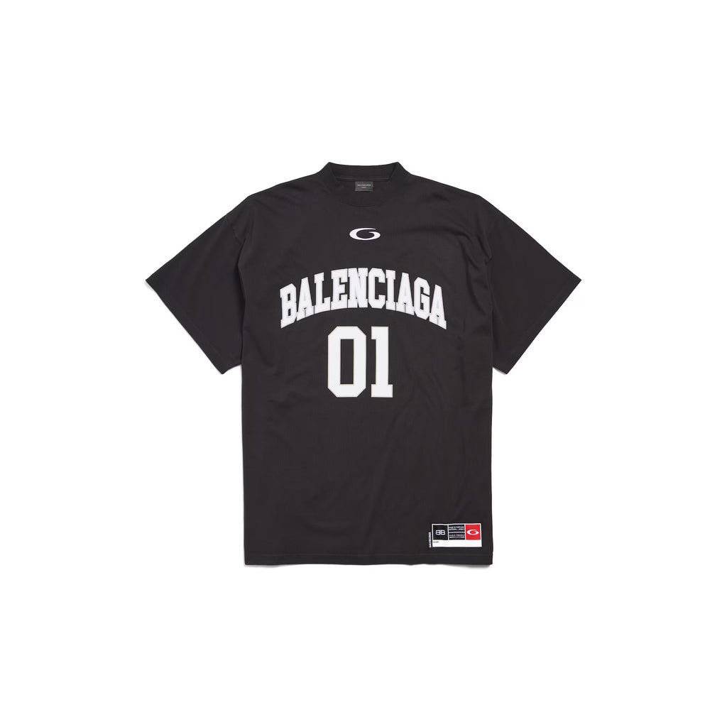 Balenciaga 787349 TRVW9,Balenciaga basketball t-shirt,Balenciaga oversized t-shirt,Balenciaga 01 t-shirt,Balenciaga T-Shirt,B