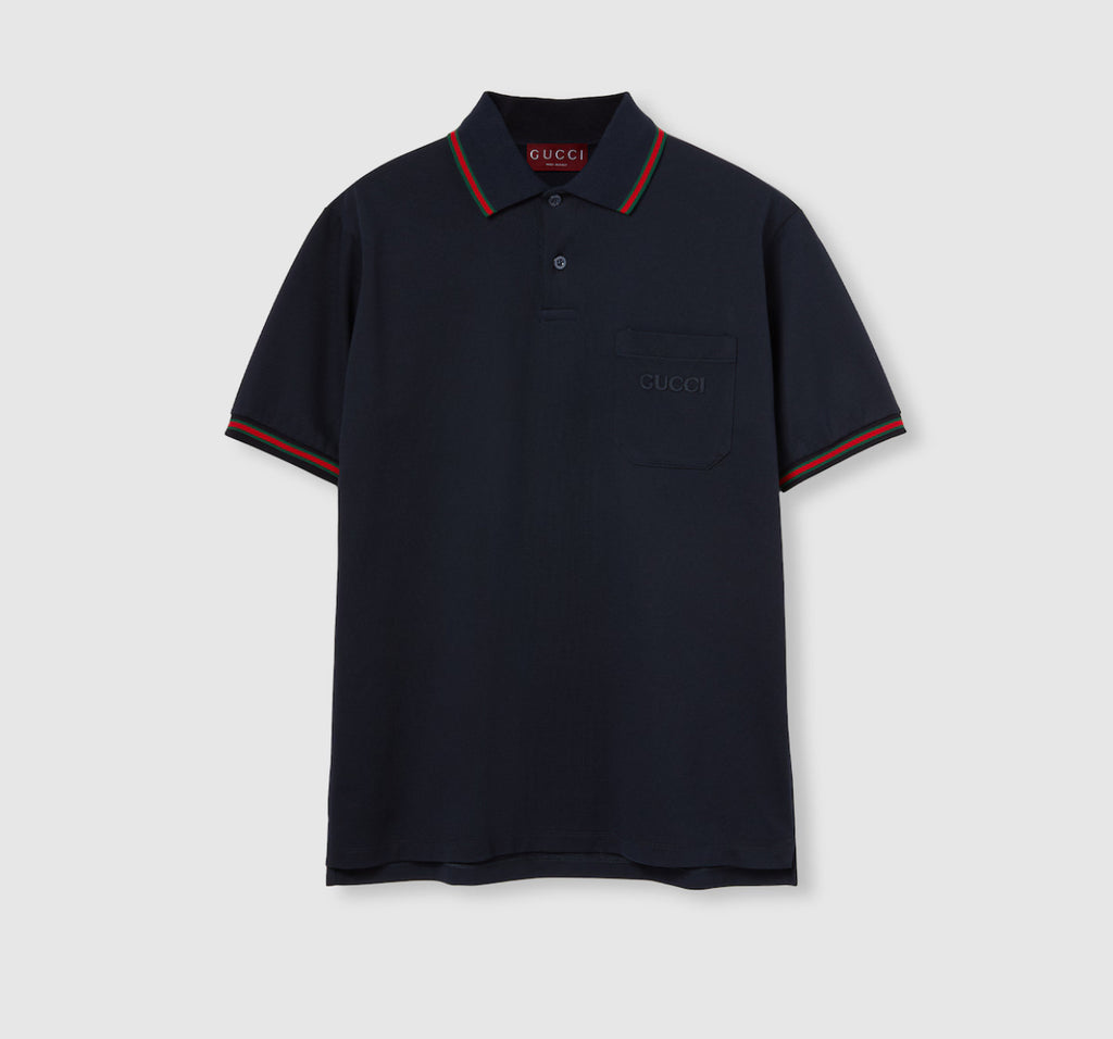 Winniemodo,Winnie modo,Gucci 795174 XJG5C,Gucci cotton polo shirt,Gucci polo shirt,Gucci polo shirt sale,Gucci polo shirt sal
