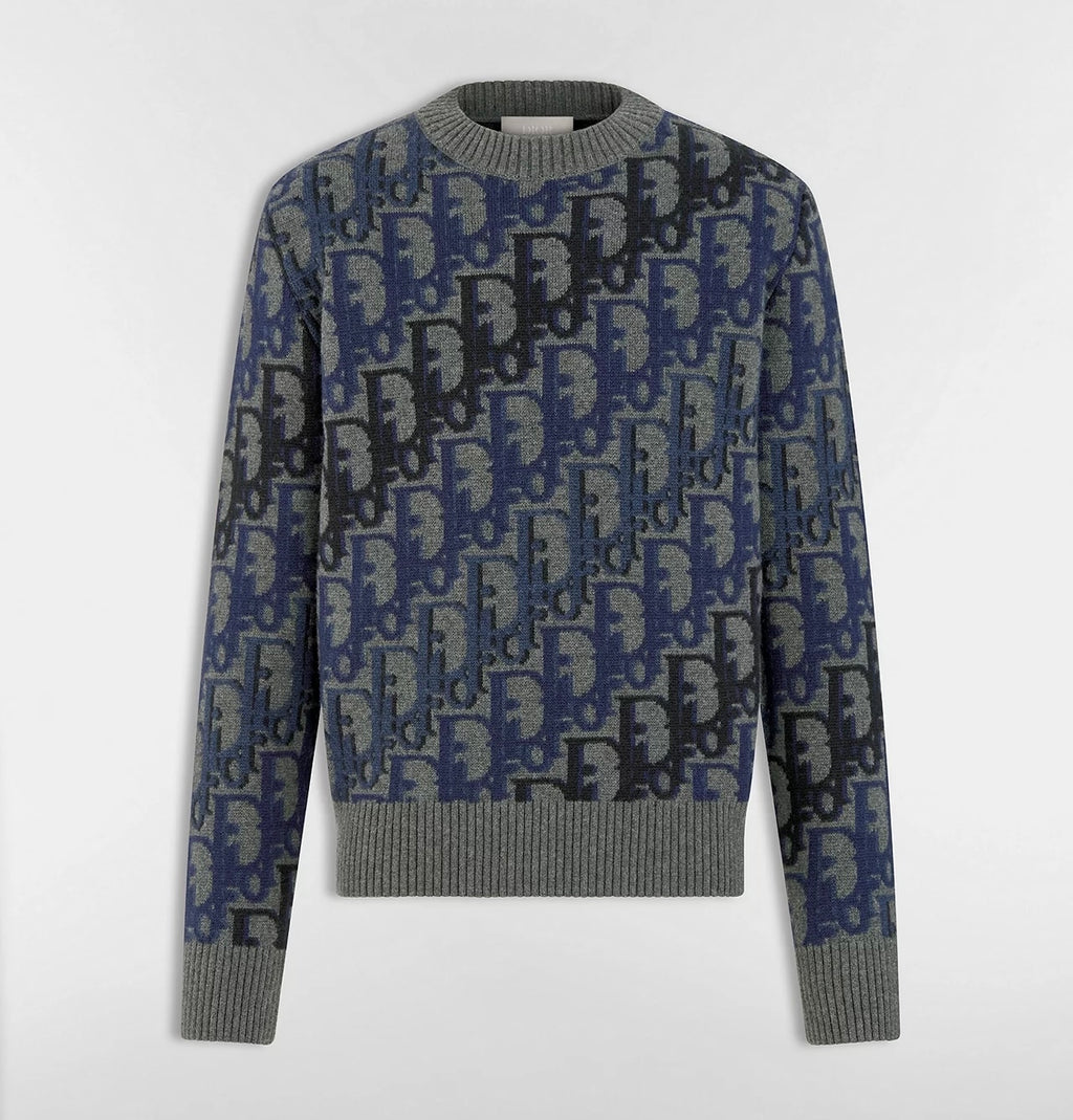 Winniemodo,Winniemodony,Dior 613M626A2026,Dior oblique sweater,Dior oblique sweater sale,Dior sweater men,Dior monogram sweat
