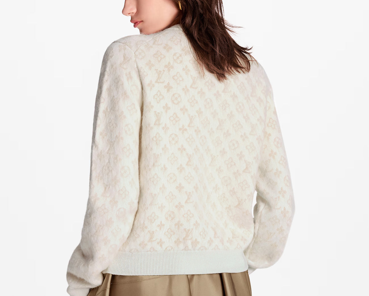Winniemodo,Winnie modo,Louis Vuitton 1AJFRV,LV 1AJFRV,Louis Vuitton monogram cardigan,Louis Vuitton cardigan sale.LV cardigan