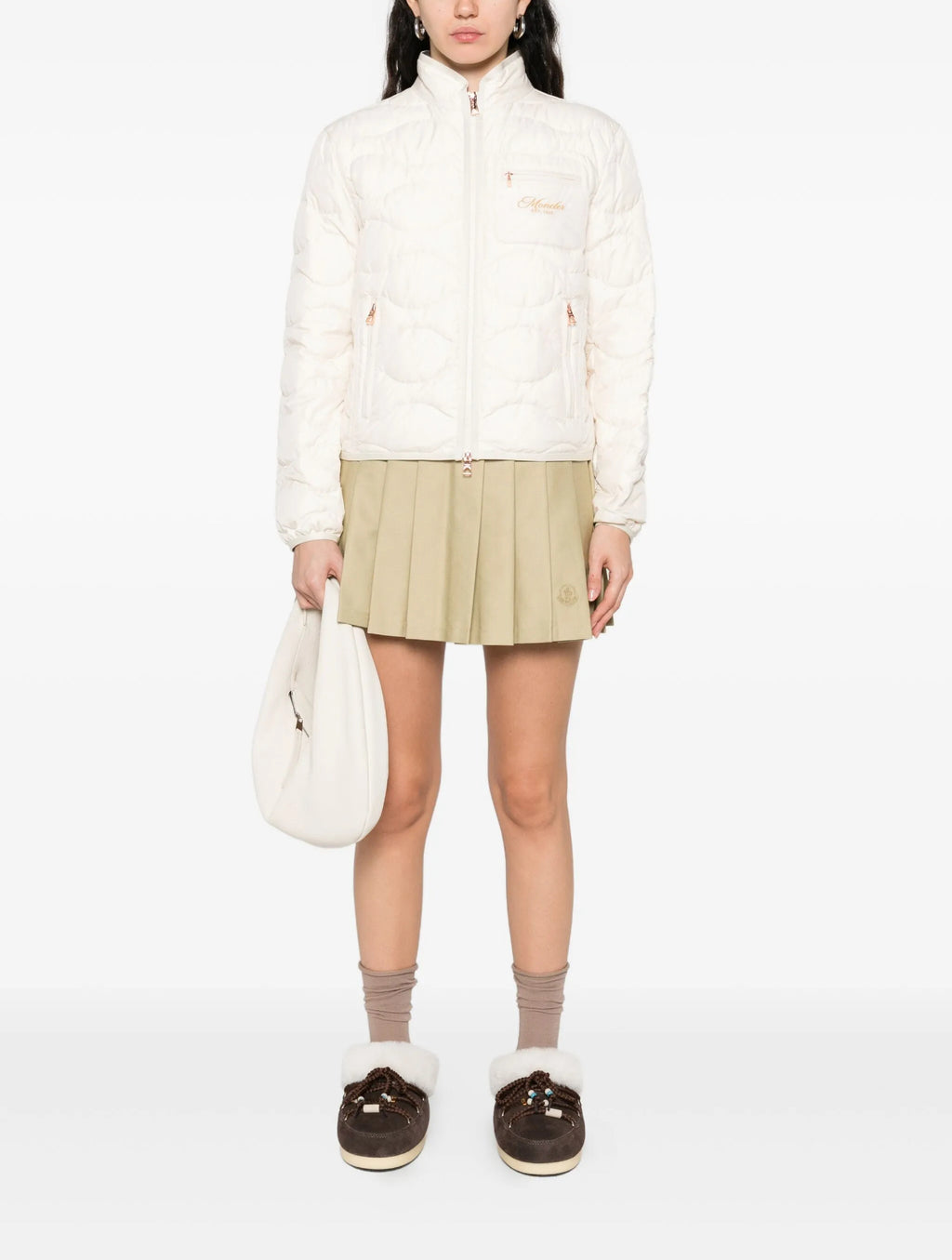 Winniemodo,Winnie modo,Moncler K20931A00037598E0,,Moncler zip up jacket,Moncler jacket,Moncler jacket sale,Moncler jacket whi
