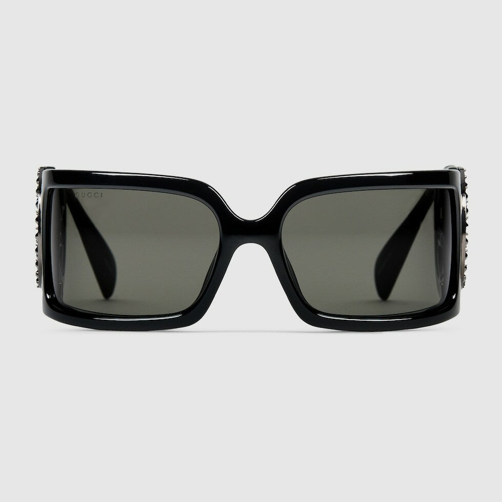 Gucci GG1899S,Gucci rimless sunglasses,Gucci sunglasses GG1899S,Gucci square frame sunglasses black,Gucci sunglasses rectangu