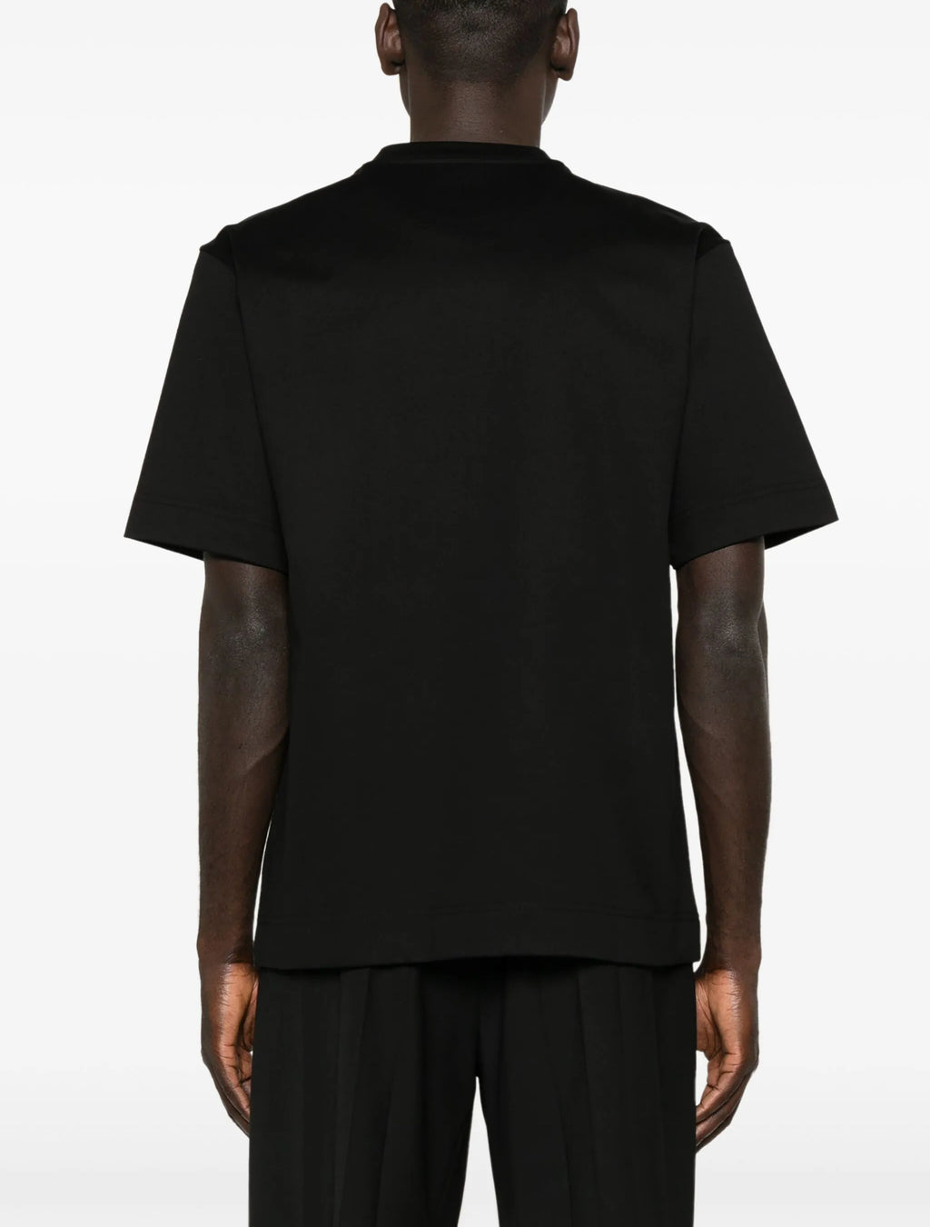 Fendi FY0936ARYY,Fendi FF logo T-shirt,Fendi FF black T-shirt,Fendi FF T-shirt mens,Fendi black T-shirt mens on sale,Fendi T-