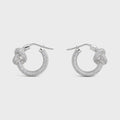 Winniemodo,Winniemodony,Celine 461PO6BCZ,Celine knot earrings,Celine knot earrings crystal,Celine earrings,Celine earrings sa