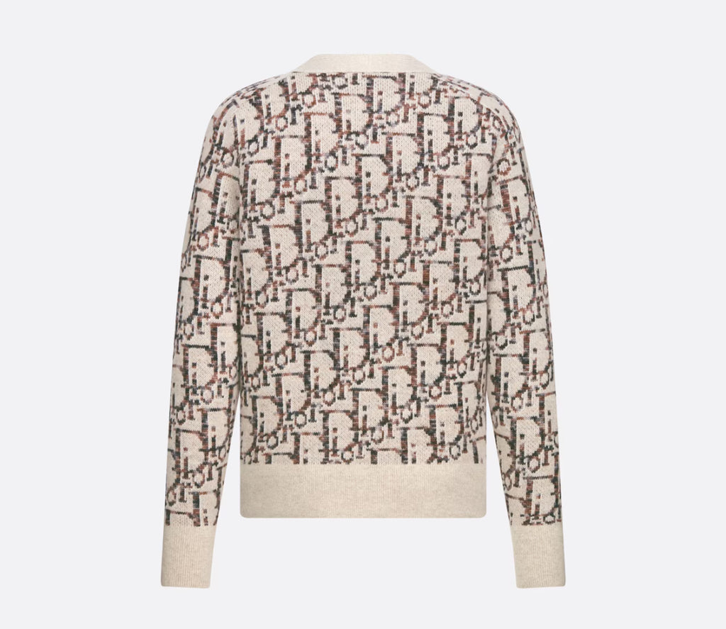 Dior oblique cardigan,Christian Dior ,Dior online shop ,Dior on sale,Dior Outlet, Dior women's fashion,Dior 213M233AT662 ,Dio