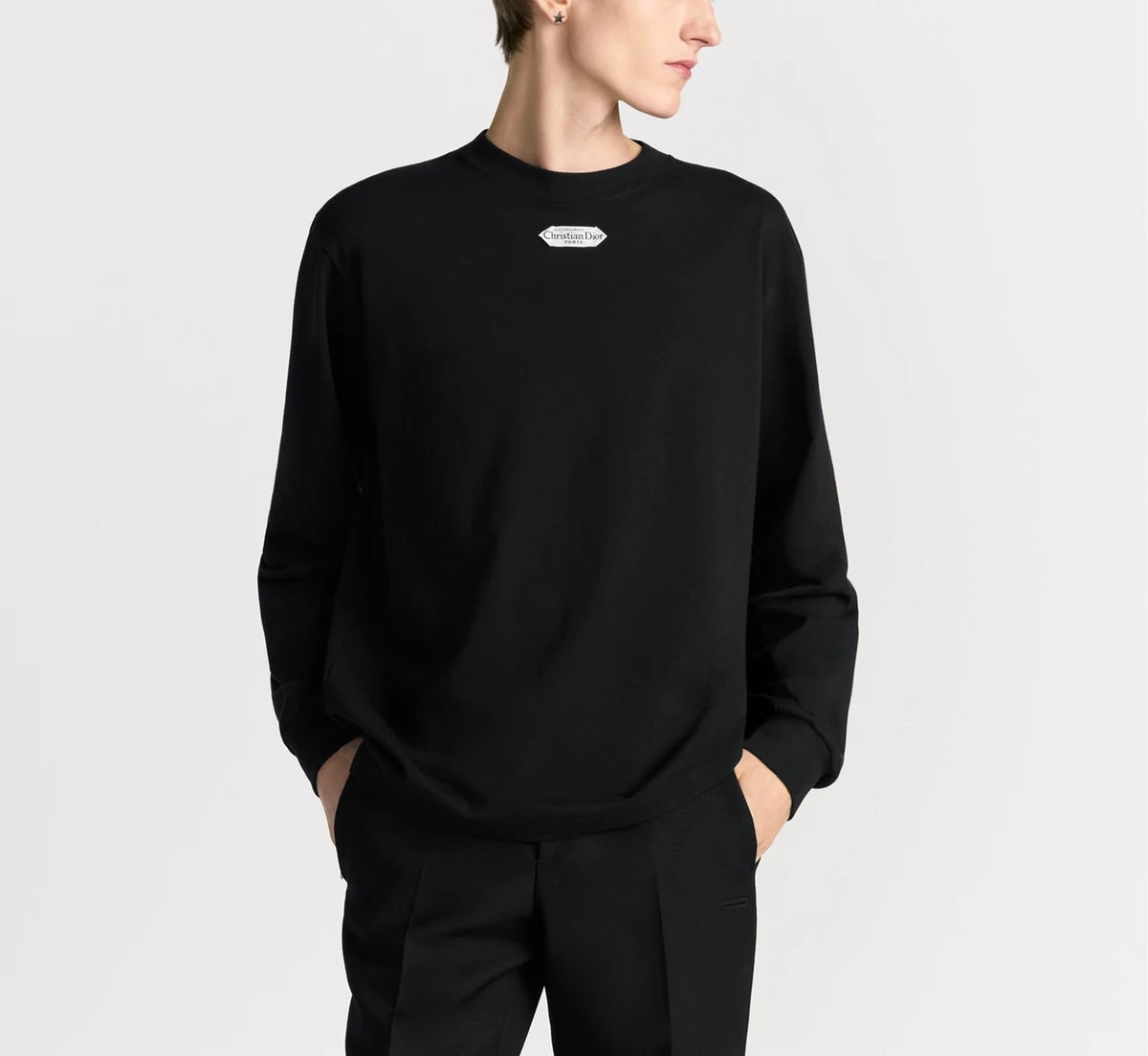 Winniemodo,Winnie modo,Dior 543J609A0847,Dior long sleeved T-shirt Christian Dior tag,Dior long sleeved T-shirt,Dior long sle