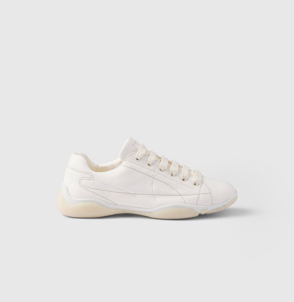Winniemodo,Winnie modo,Prada 1E942N,Prada nappa soft leather sneakers,Prada sneaker,Prada sneaker white,Prada sneaker womens,