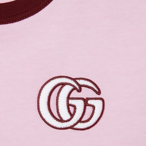 Gucci 818787XJG5A,Gucci pink T-Shirt,Gucci T-shirt,Gucci T-shirt on sale, Gucci T-shirt authenticity,Gucci T-shirt outlet,Guc