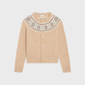 Winniemodo,Winniemodony,Celine RY0FY0ZQ5.02LA,Celine cardigan in triomphe,Celine cardigan womens,Celine cardigan womens sale,