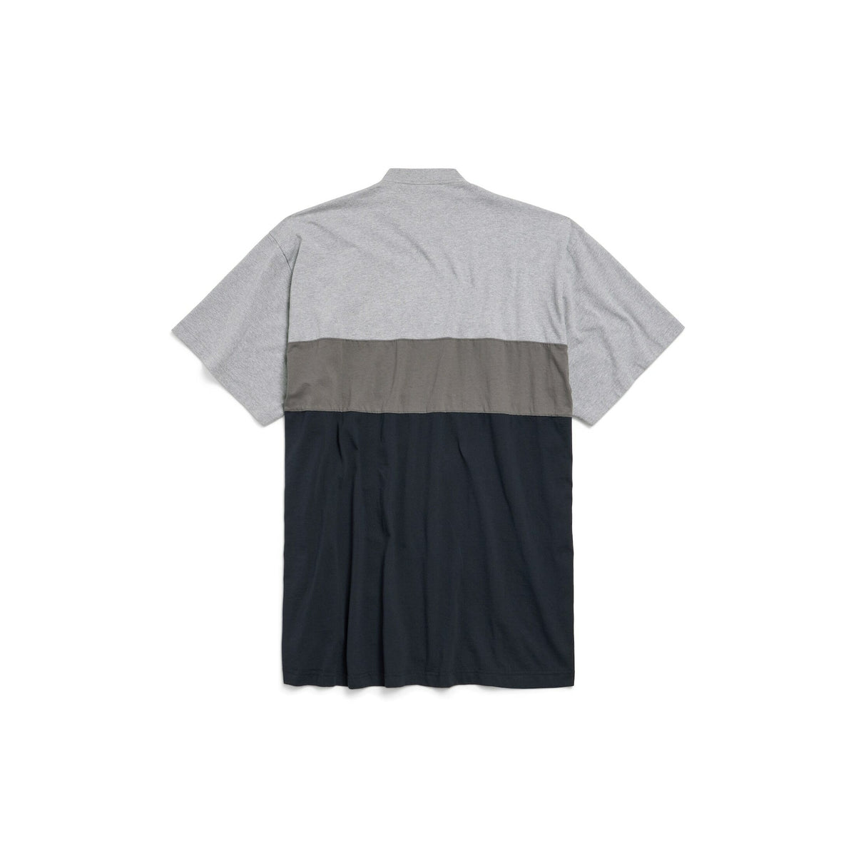 Balenciaga 744439TSVB1,Balenciaga grey black t-shirt,Balenciaga Oversized T-shirt,Balenciaga unity t-Shirt,Balenciaga T-Shirt