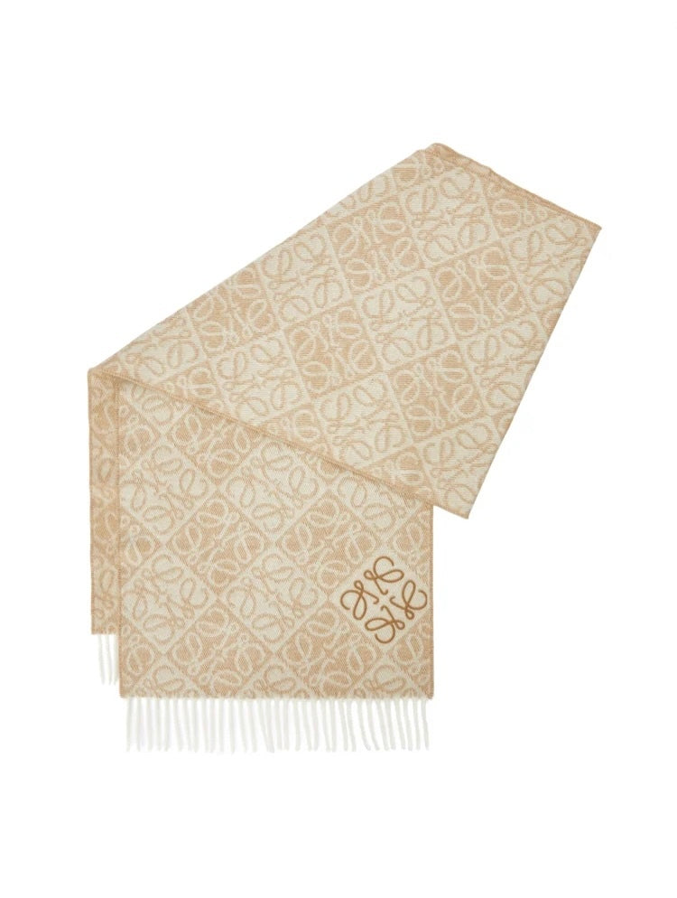 Loewe 0011189909,Loewe scarf,Loewe scarf authenticity,Loewe scarf on sale,Loewe scarf outlet,Loewe cashmere scarf,Loewe scarf