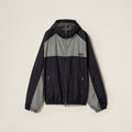 MIU MIU ML1220SOOO163P,Miu Miu zipper blouson jacket,Miu Miu technical jacket,Miu Miu silk zip up jacket,Miu Miu silk zip up