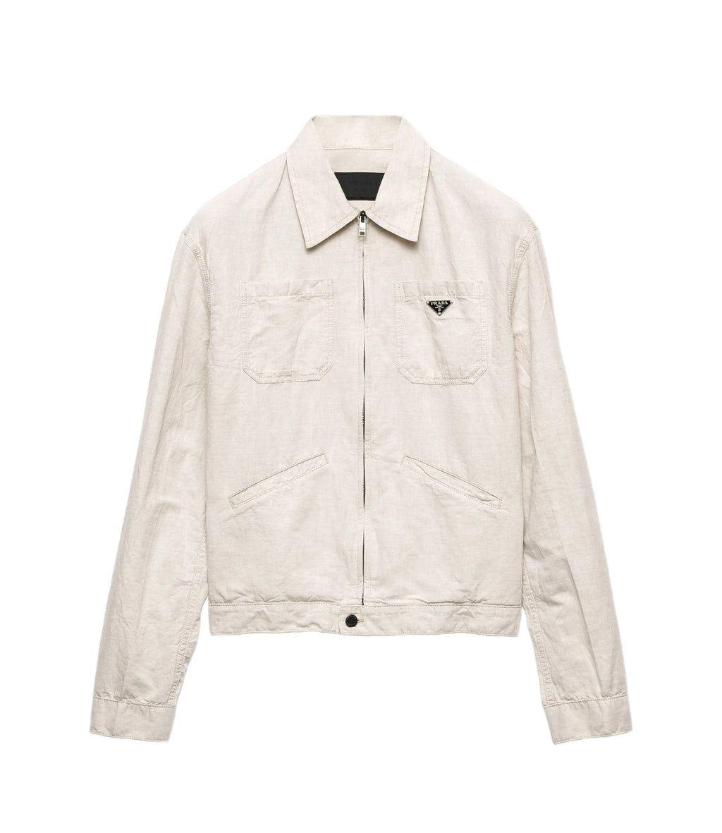 Winniemodo,Winnie modo,Prada GEB255,Prada chambray jacket,Prada jacket,Prada jacket sale,Prada zip up jacket,Prada jacket men