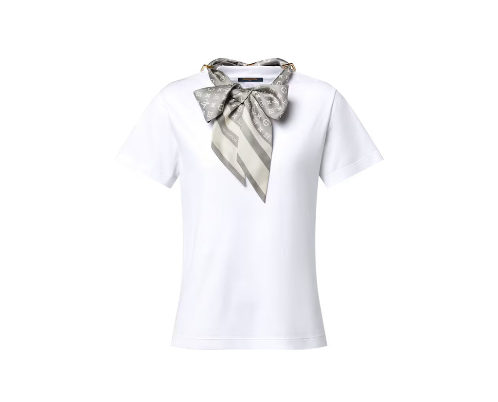 Winniemodo,Winnie modo,Louis Vuitton 1AIR42,LV 1AIR42,Louis Vuitton monogram scarf T-shirt,LV monogram scarf T-shirt,Louis Vu
