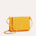 Winniemodo,Winniemodony,Goyard Plumet Pouch Wallet Yellow,Goyard small cross bag sale,Goyard cross bag men,Goyard bag outlet,