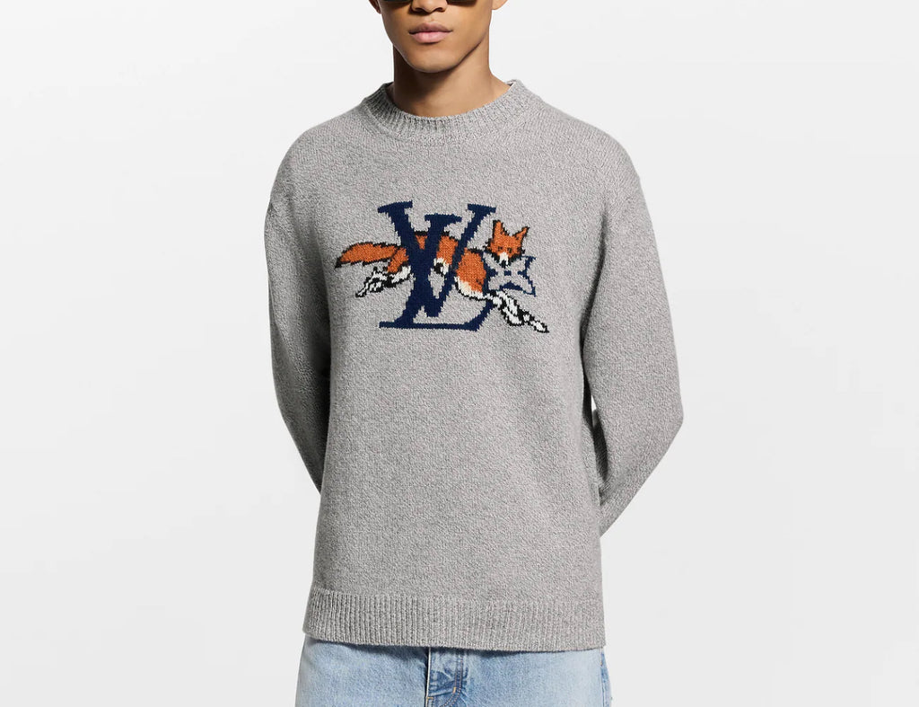 Winniemodo,Winniemodony,Louis Vuitton 1AJBTZ,LV 1AJBTZ,Louis Vuitton cashmere crewneck,LV cashmere knit sweater,Louis Vuitton