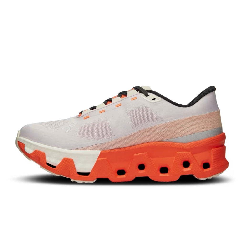On Cloudmonster Hyper Sneaker,On Cloudmonster Hyper running shoes,On Cloudmonster Hyper white orange,On running womens sneake