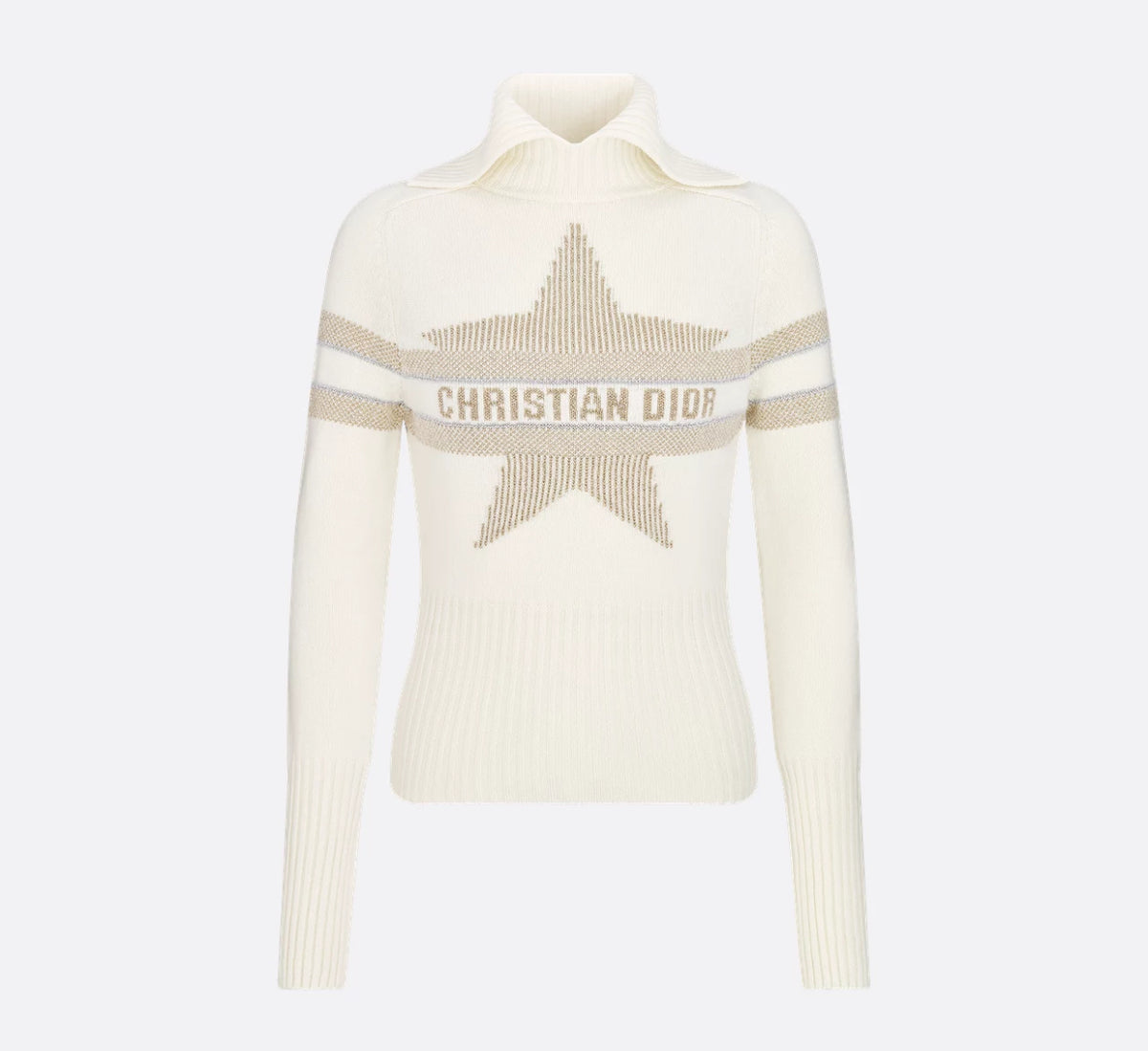 Winniemodo,Winnie modo,Dior 544S77G1340,Dior mock neck sweater,Dior sweater,Dior sweater sale,Dior sweater white,Dior sweater