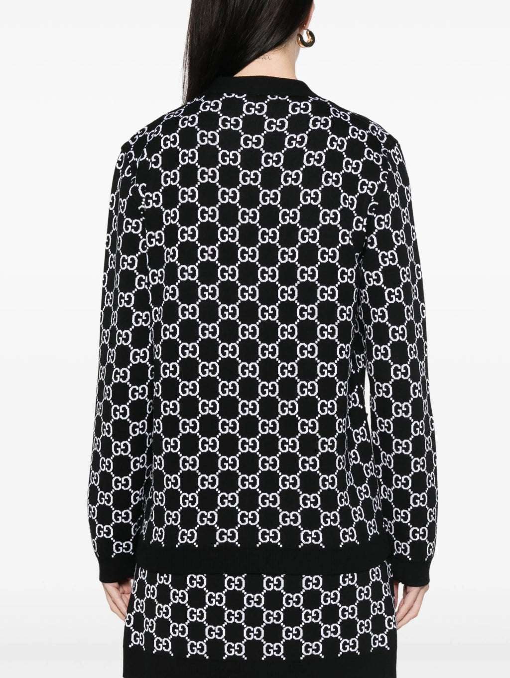 Winniemodo,Winnie modo,Gucci 798157,Gucci GG jacquard reversible cardigan,Gucci cardigan,Gucci cardigan sale,Gucci monogram c