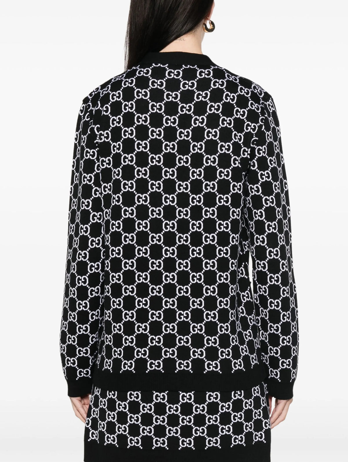 Winniemodo,Winnie modo,Gucci 798157,Gucci GG jacquard reversible cardigan,Gucci cardigan,Gucci cardigan sale,Gucci monogram c