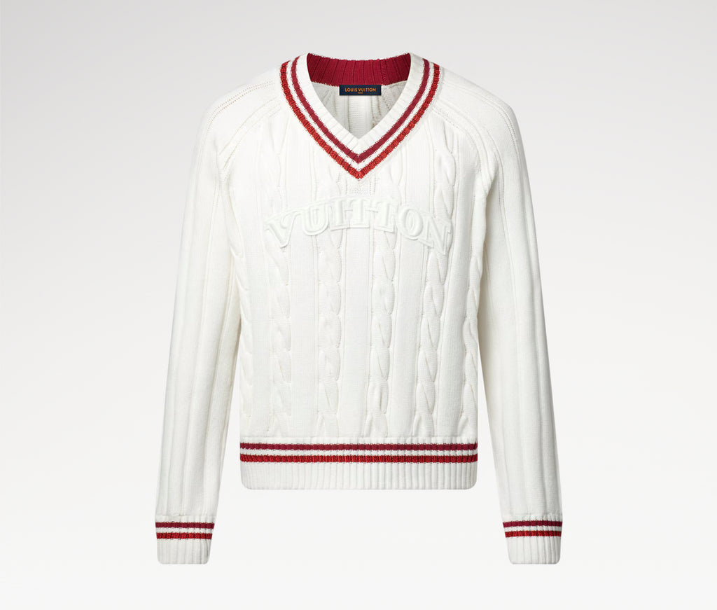 Winniemodo,Winnie modo,Louis Vuitton 1AIJYP,LV 1AIJYP,Louis Vuitton V neck pullover,LV neck pullover,Louis Vuitton knitwear,L