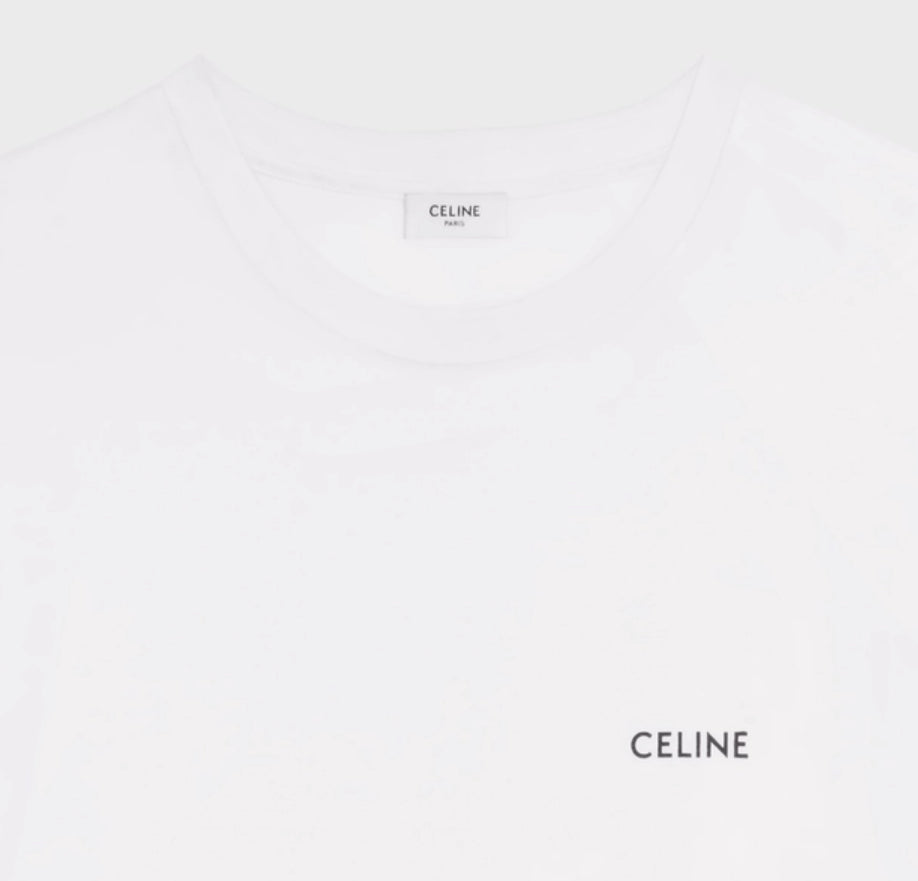 Celine loose T-shirt in cotton jersey