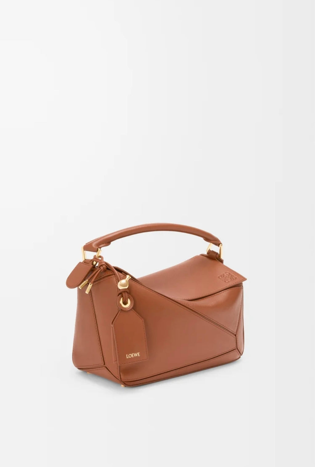 Loewe puzzle bag,Loewe puzzle brown bag,Loewe puzzle bag small,Loewe small featherlight puzzle bag,Loewe bag,Loewe Lambskin p