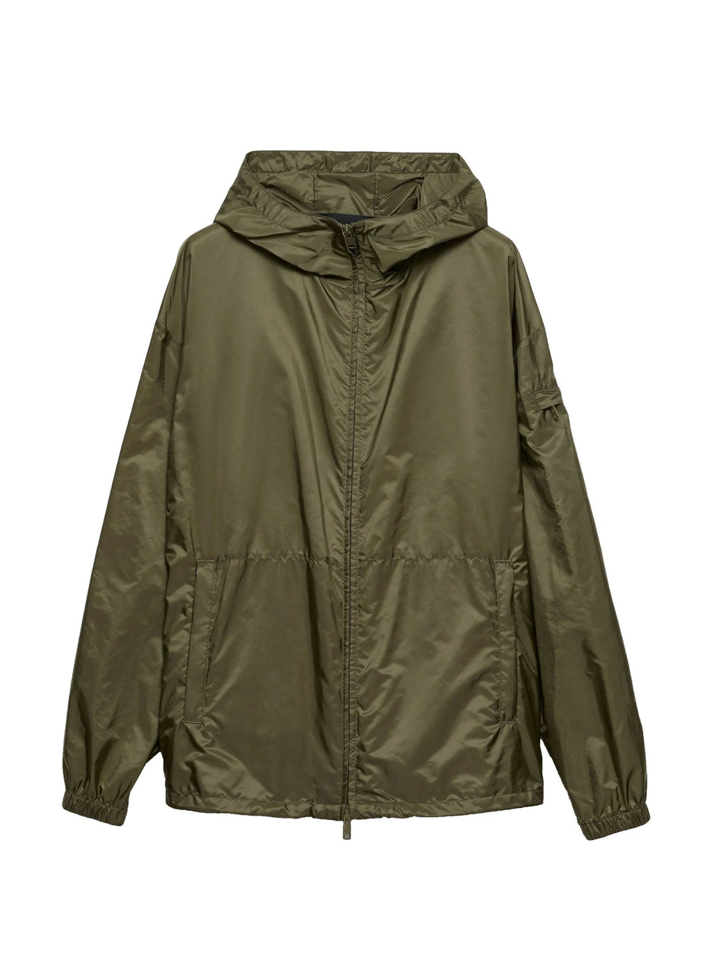 Winniemodo,Winnie modo,Prada SGC835OOO1WQ9,Prada hooded lightweight jacket,Prada windbreaker,Prada jacket green,Prada jacket