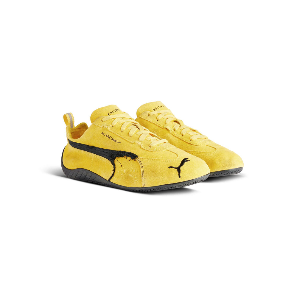 Winniemodo,Winnie modo,Balenciaga speedcat yellow,Balenciaga speedcat sneaker,Balenciaga x Puma speedcat sneaker,Balenciaga s