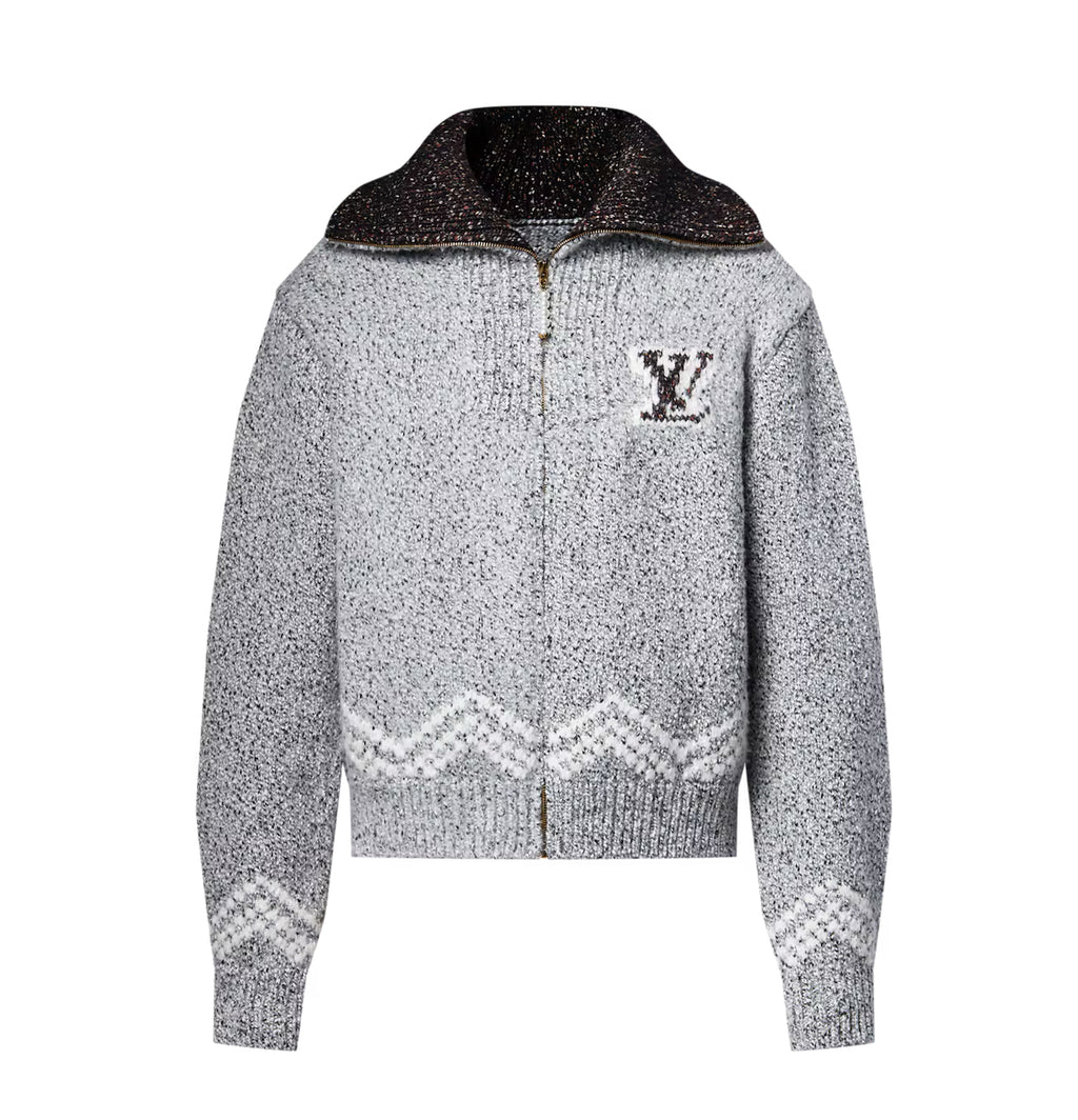 Winniemodo,Winnie modo,Louis Vuitton 1AIMCY,LV 1AIMCY,Louis Vuitton zip up knitted blouson,LV zip up knitted blouson,LV zip u