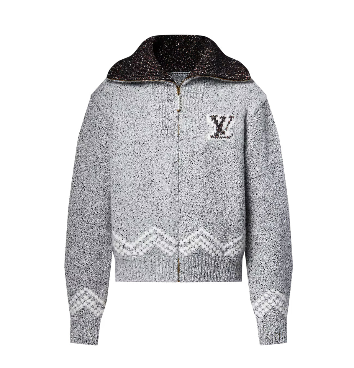 Winniemodo,Winnie modo,Louis Vuitton 1AIMCY,LV 1AIMCY,Louis Vuitton zip up knitted blouson,LV zip up knitted blouson,LV zip u