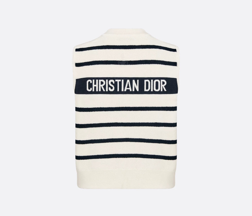 Dior 544G14A7801,Dior Diorivera zipped vest,Dior blue zipped vest,Dior blue vest,Dior zip up vest,Dior blue zip up vest,Dior