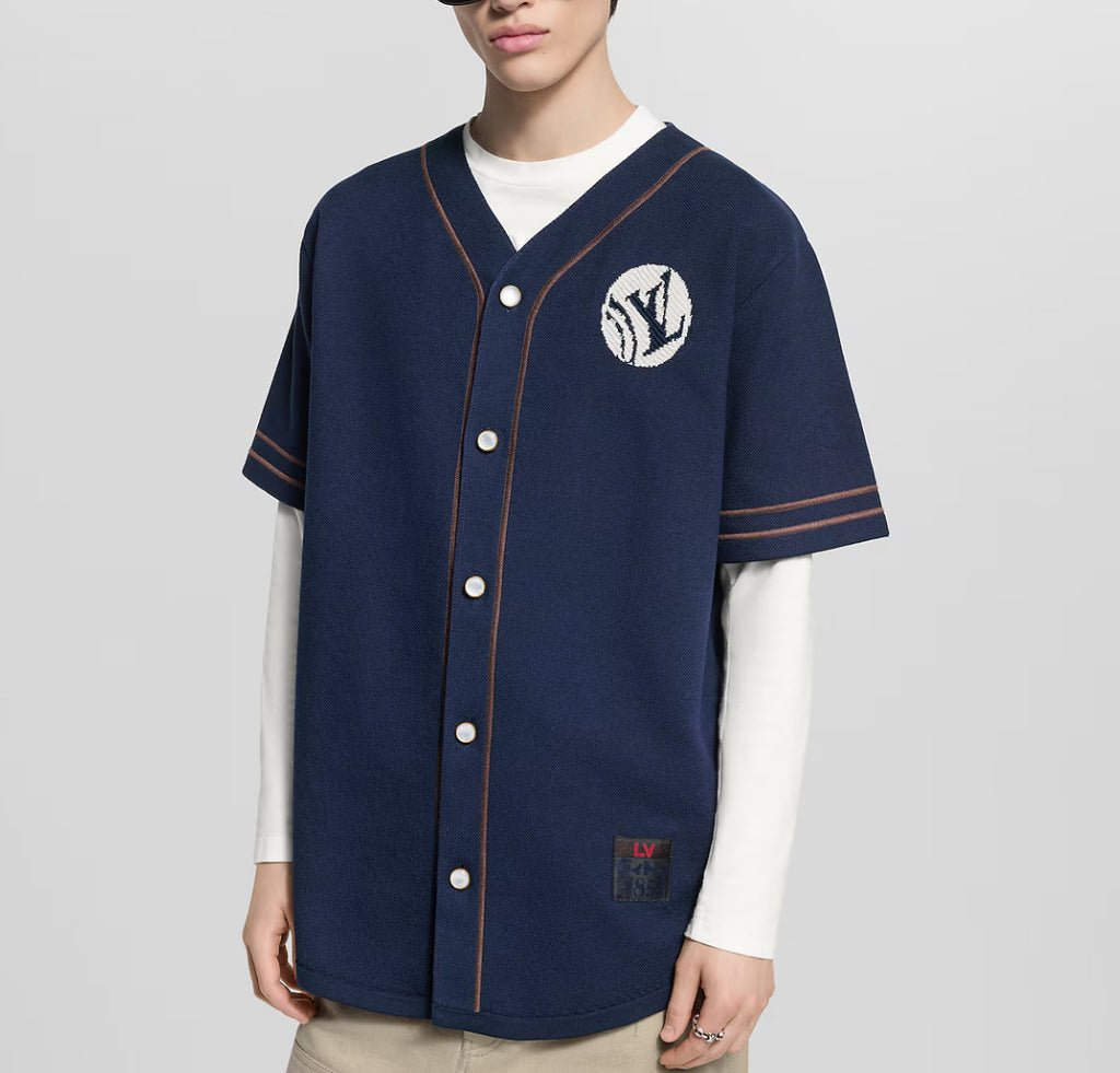 Winniemodo,Winnie modo,Louis Vuitton 1AIMCQ,LV 1AIMCQ,Louis Vuitton short sleeved baseball shirt,LV short sleeved baseball sh
