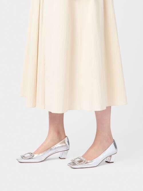 Winniemodo,Winniemodony,Roger Vivier pumps,Roger Vivier heels crystal buckle,Roger Vivier heels sale,RV heels silver sale,Rog