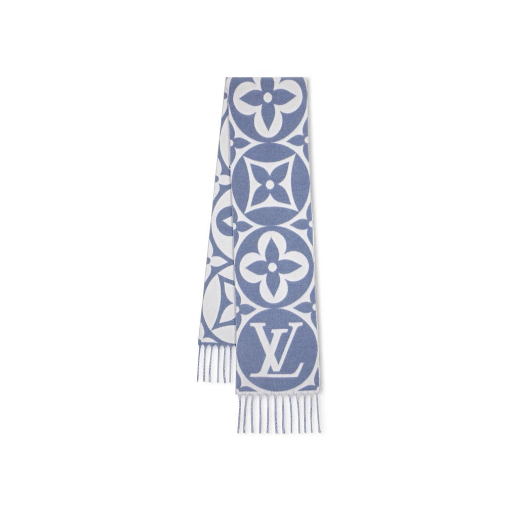 Louis Vuitton LV medallion scarf,Louis Vuitton on sale,Louis Vuitton online shop,Louis Vuitton outlet,Louis Vuitton M79215/M7
