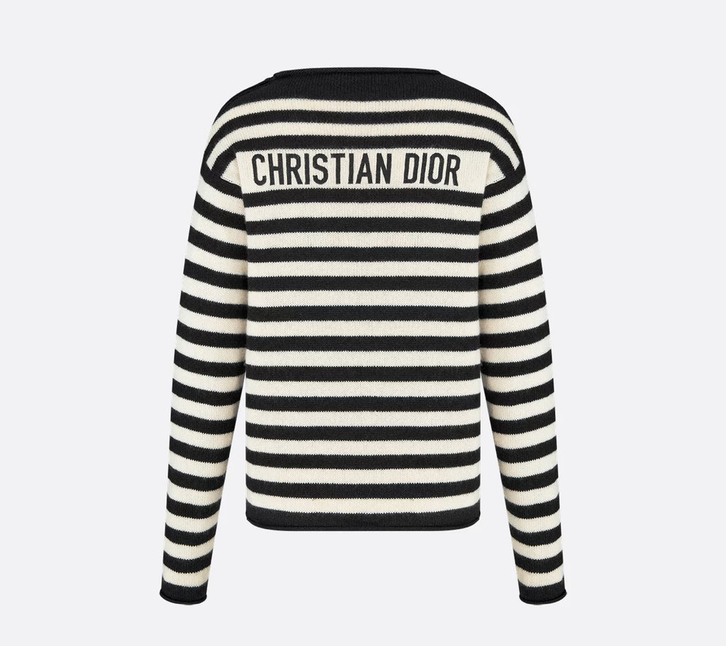 Winniemodo,Winniemodony,Dior 554S94A7038,Dior Marine sweater,Dior knit sweater womens,Dior sweater striped,Dior sweater,Dior